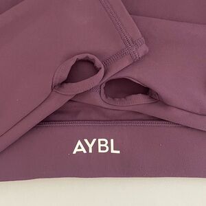 AYBL core long sleeve crop top